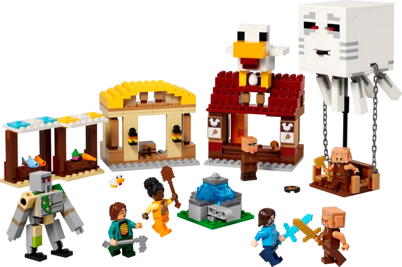 The Ghast Balloon Village Attack