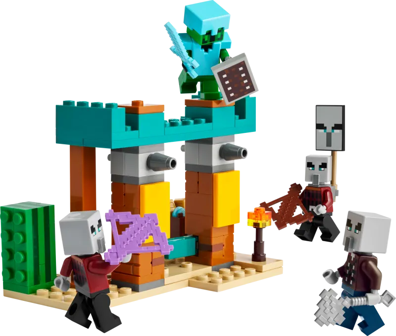 The Illager Desert Patrol