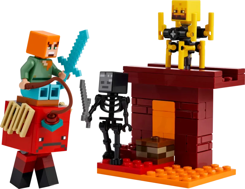 The Nether Lava Battle