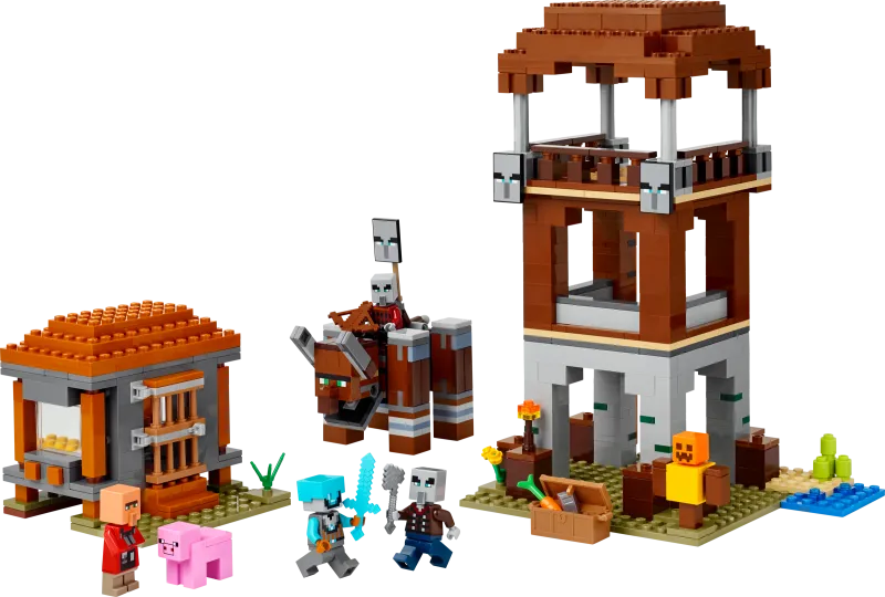 The Pillager Outpost and Ravager