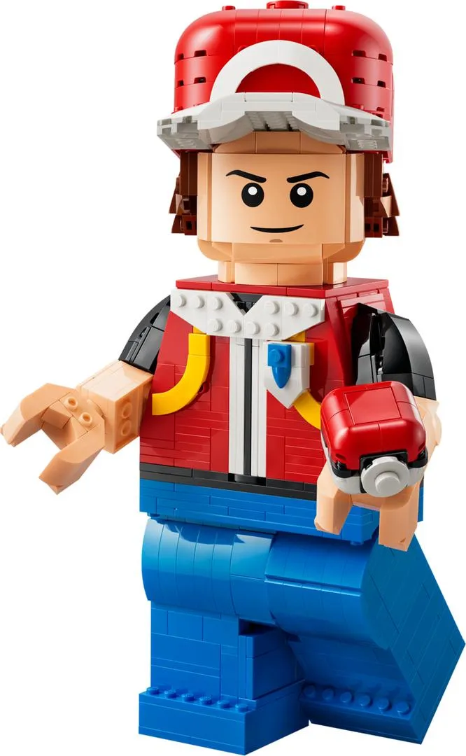 Up-Scaled Red Minifigure