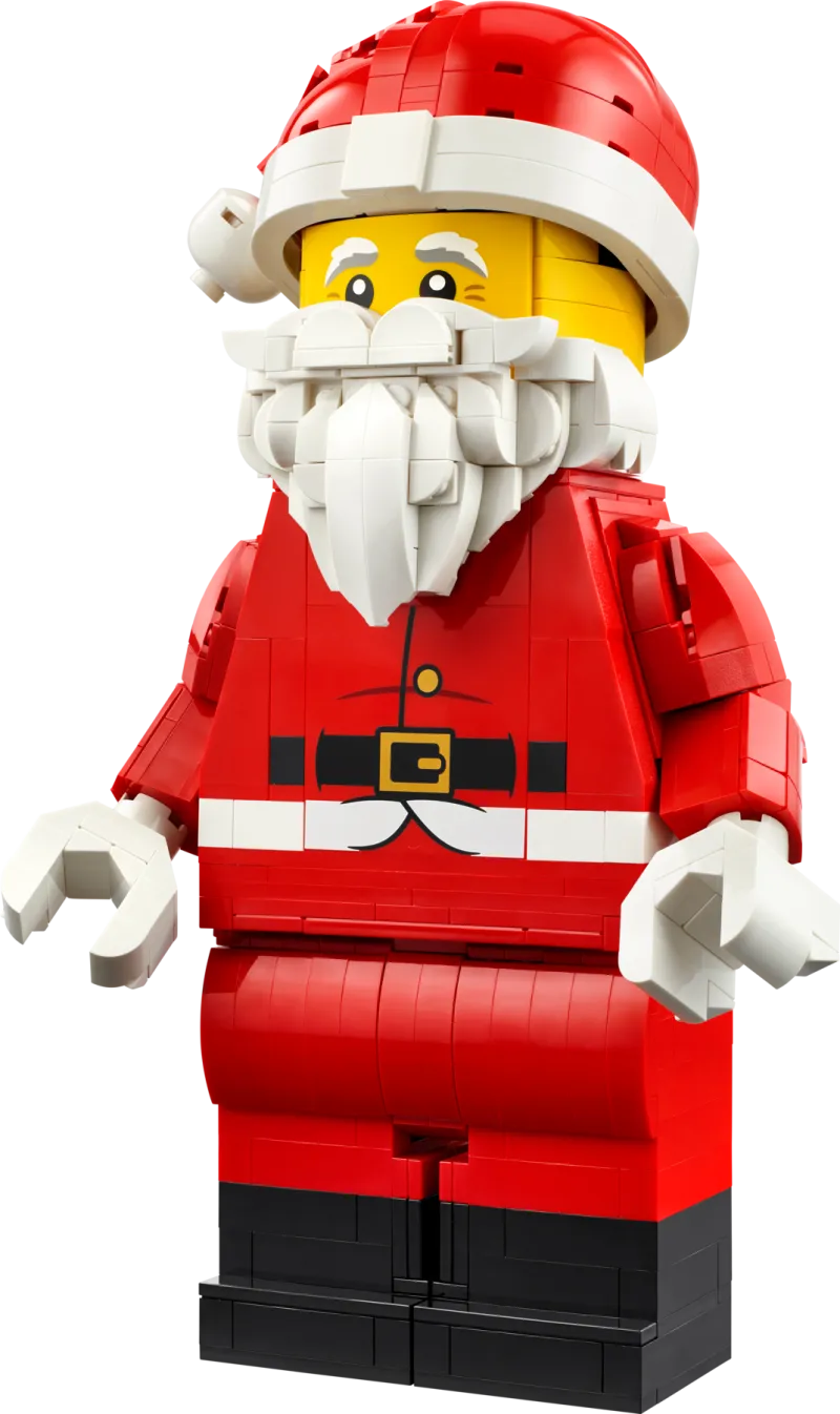 Up-Scaled Santa Minifigure