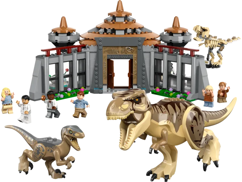 Visitor Center: T. rex & Raptor Attack