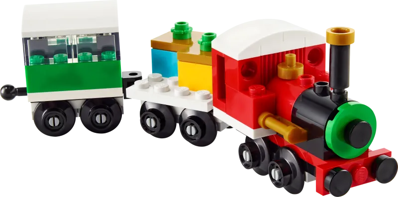 Winter Christmas Train