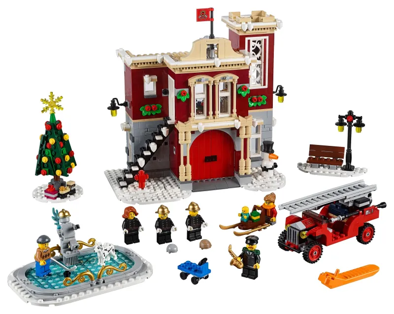 Winter Village Fire Station