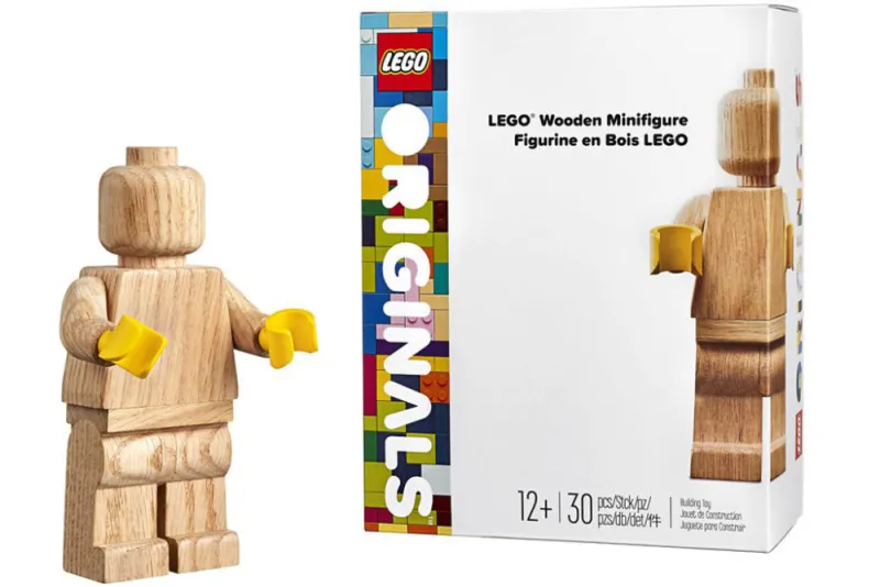 Wooden Minifigure