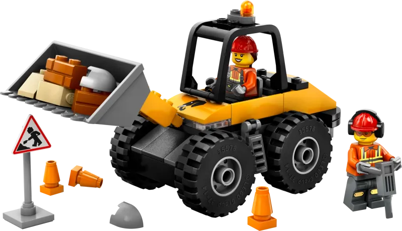Yellow Construction Wheel Loader