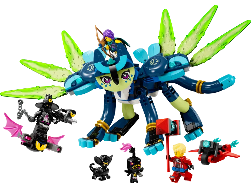 Zoey and Zian the Cat-Owl